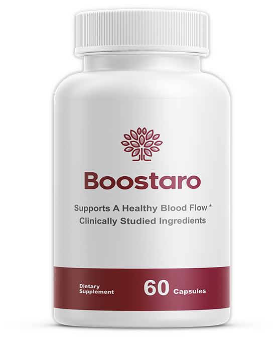 Boostaro male sexual performance supplement bottle